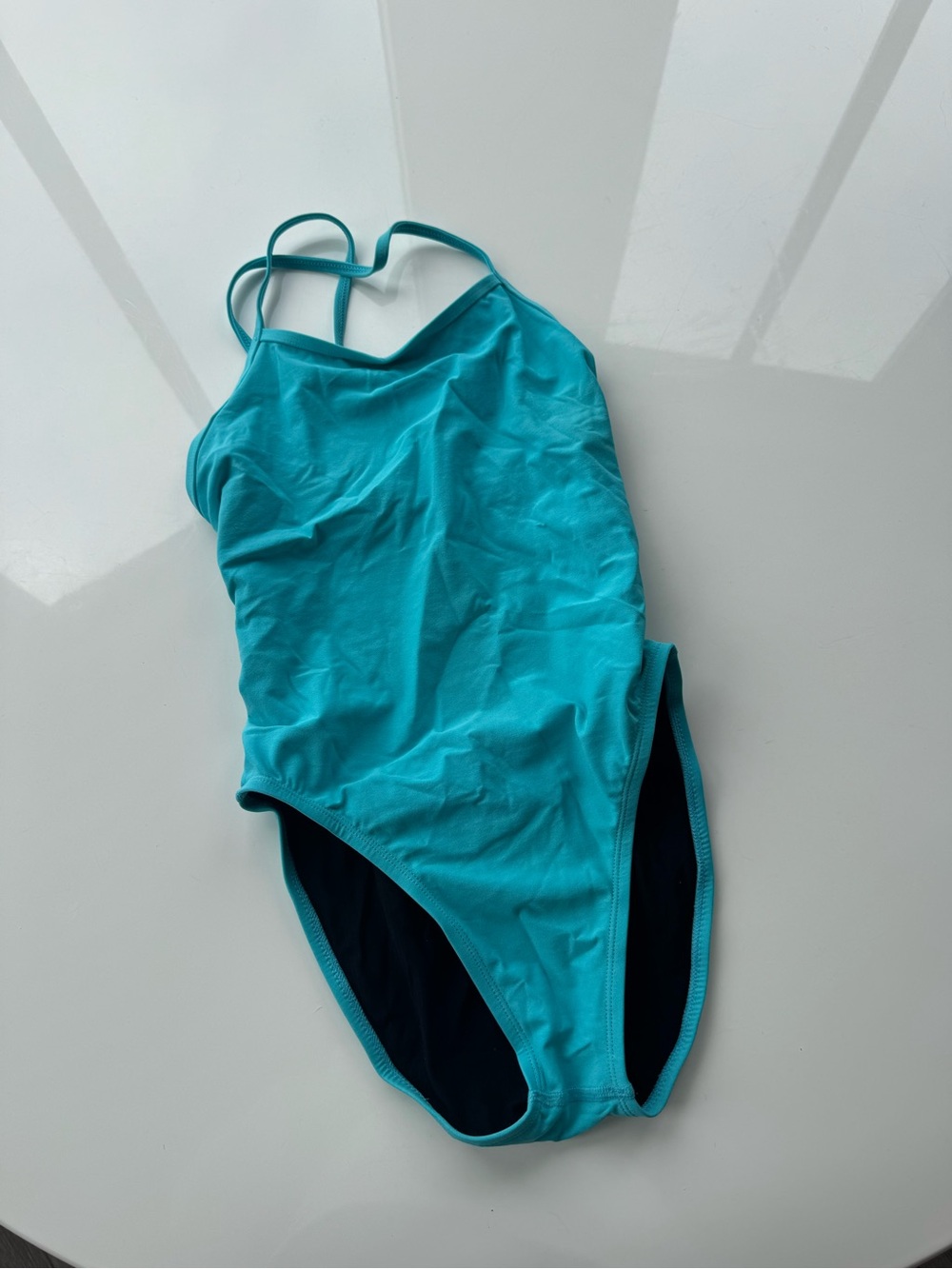 Jolyn Teal Blue One-Piece Swimsuit